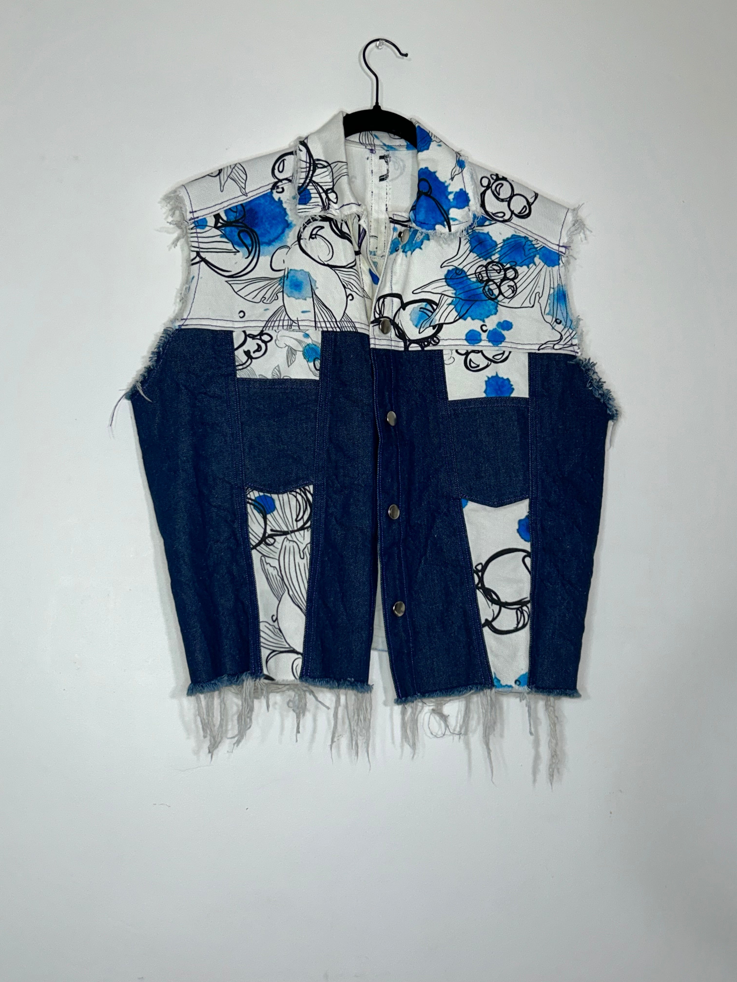 Veste sans manches Drop fishes
