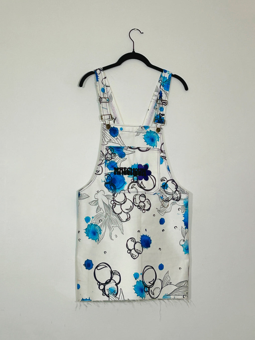 Salopette robe Drop fishes